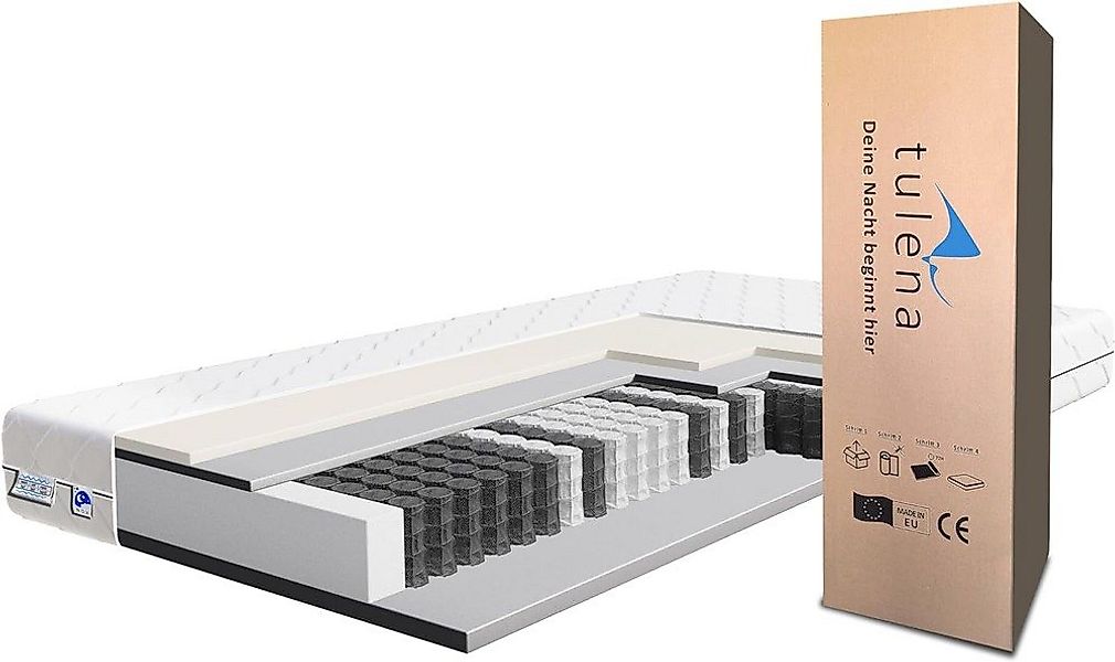 Taschenfederkernmatratze orthopädische 7-Zonen, zwei unterschiedlich feste günstig online kaufen