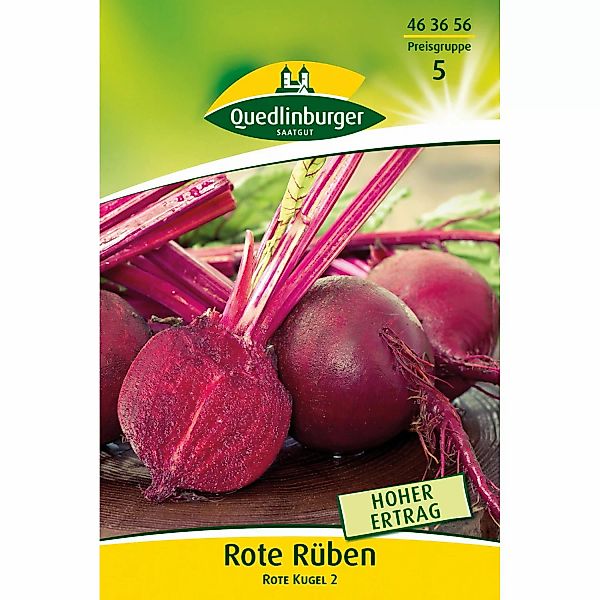 Quedlinburger Rote Rüben ''Rote Kugel 2'' Großpackung günstig online kaufen