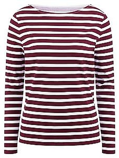 Ringel-Shirt BASLER lila günstig online kaufen