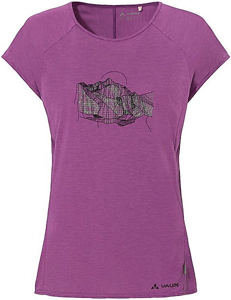 VAUDE Kurzarmshirt Wo Tekoa T-Shirt II magenta günstig online kaufen