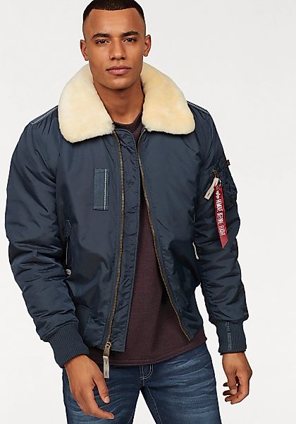 Alpha Industries Bomberjacke "INJECTOR III" ohne Kapuze günstig online kaufen