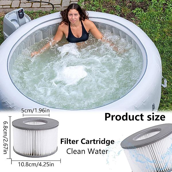 FELIXLEO Kartuschen-Filterpumpe Ersatzfilter für MSPA Whirlpool günstig online kaufen
