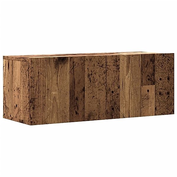 vidaXL TV-Wandschrank Altholz-Optik 80x30x30 cm Holzwerkstoff 856016 günstig online kaufen