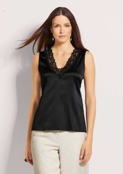 MADELEINE Shirttop Lingerie-Top aus Seidensatin Zarte günstig online kaufen