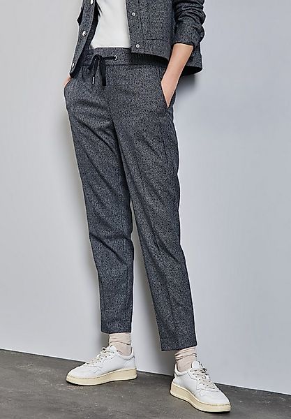 STREET ONE Stoffhose Style Bonny in Melange Optik günstig online kaufen
