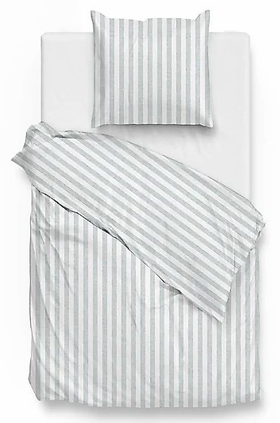 ZO HOME Bettwäsche »Banda-di-Lino« 2 Stk. tlg. Bettwäsche aus 100% Baumwoll günstig online kaufen