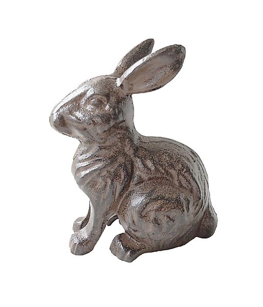 Dehner Gartenfigur Hase aus Gusseisen,18.5 x günstig online kaufen