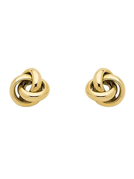 Adelia´s Paar Ohrhänger "333 Gold Ohrringe Ohrstecker Knoten", Goldschmuck günstig online kaufen