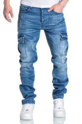 Amaci&Sons Straight-Jeans MIAMI Regular Slim Cargo günstig online kaufen