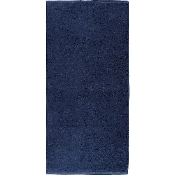 Vossen Handtücher Vegan Life - Farbe: marine blau - 493 - Duschtuch 67x140 günstig online kaufen