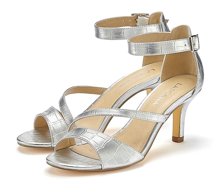 LASCANA Sommerschuh Sandalette High-Heel-Sandalette,Riemchensandalette,Somm günstig online kaufen
