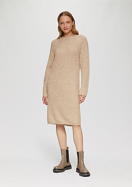 s.Oliver Minikleid Strickkleid mit Raglanärmeln günstig online kaufen