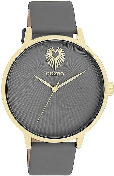 OOZOO Quarzuhr C11244, Armbanduhr, Damenuhr, Lederarmband, günstig online kaufen