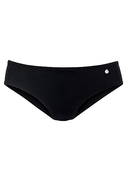 LASCANA Bikini-Hose "Merilyn", uni und bedruckt in klassischer Form günstig online kaufen