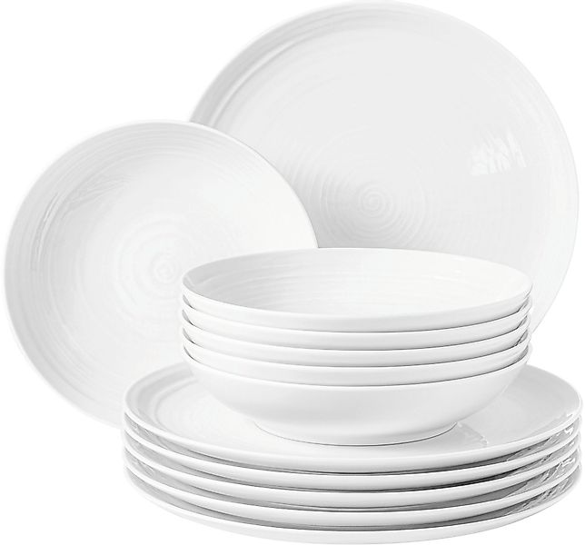 Seltmann Weiden Tafelservice »Geschirr-Set Terra« Geschirr, Teller Set, wei günstig online kaufen