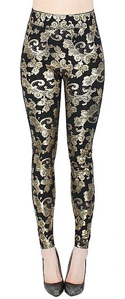 dy_mode Highwaist Leggings Damen Leggings Schwarz günstig online kaufen