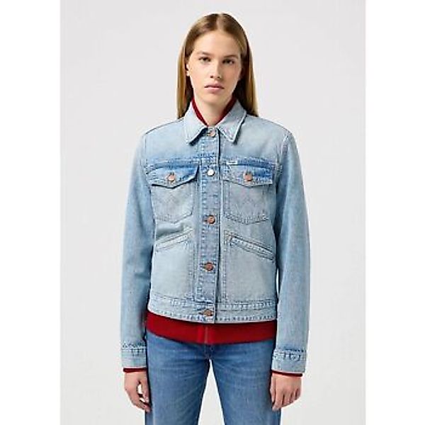 Wrangler  Jeansjacken 112350343 HERITAGE JKT-MID STONE günstig online kaufen