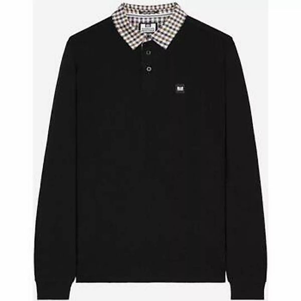 Weekend Offender  Poloshirt Walker - black mid house check günstig online kaufen