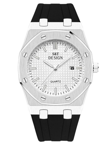 S&T Design Quarzuhr Herren Uhr Edelstahl günstig online kaufen