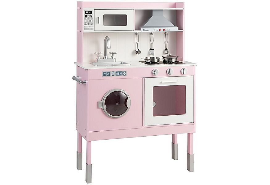 KOMFOTTEU Spielküche Kinderküche MFD, mit Licht- & Soundeffekt für Kinder a günstig online kaufen