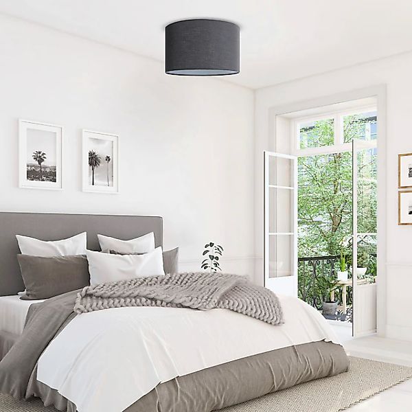 Paco Home Deckenleuchte »Uni Color«, 1 flammig, Leuchtmittel E27   ohne Leu günstig online kaufen