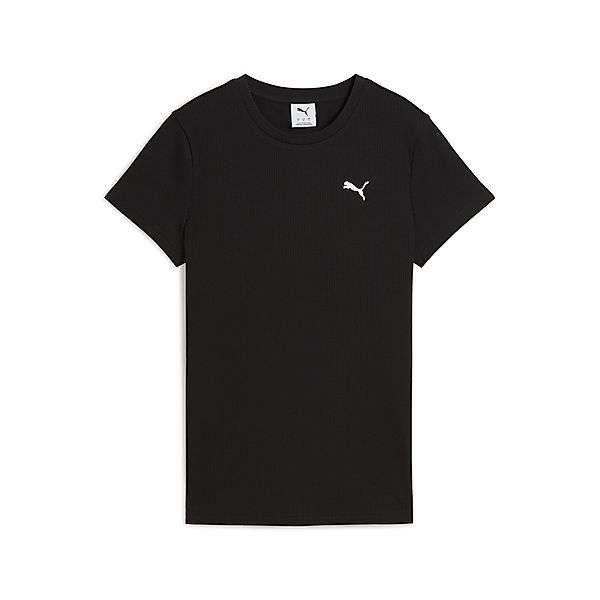 PUMA T-Shirt "ESS ELEVATED Geripptes T-Shirt Damen" günstig online kaufen