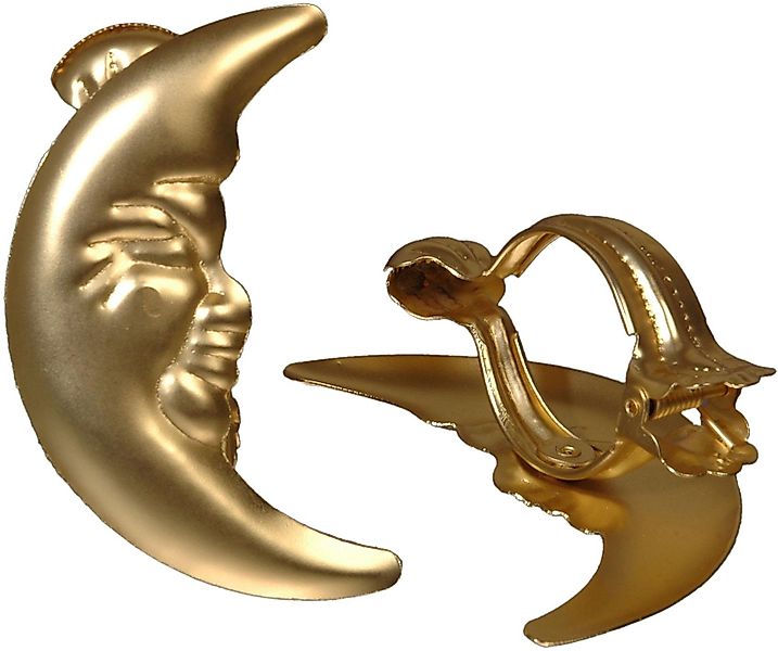 Liedeco Dekoklammer Mond, Gardinen, Vorhänge, (Packung, günstig online kaufen