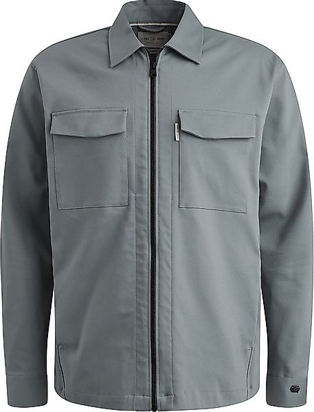 Cast Iron Tech Overshirt Stormy Blau - Größe S günstig online kaufen