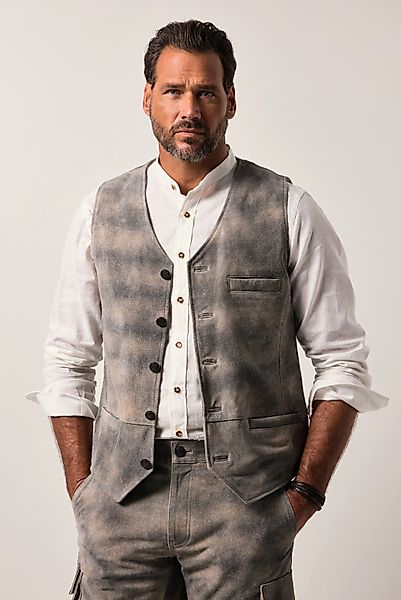 JP1880 Steppweste JP1880 Leder-Weste Tracht Rindleder günstig online kaufen