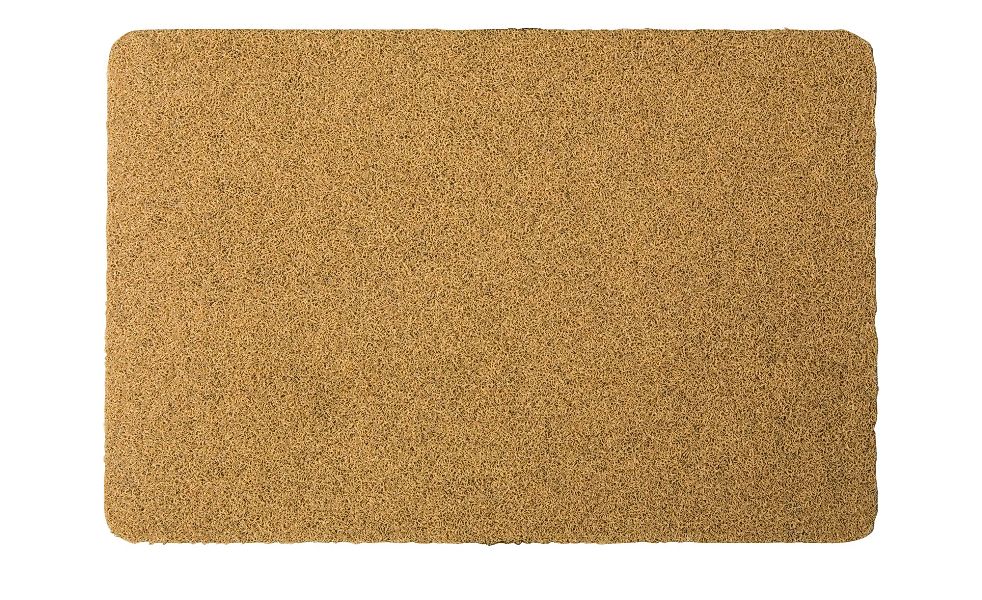 Fußmatte - beige - Synthethische Fasern - 40 cm - Sconto günstig online kaufen