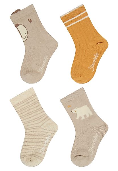 Sterntaler® Feinsöckchen Sterntaler® Socken 4er-Pack Bär günstig online kaufen