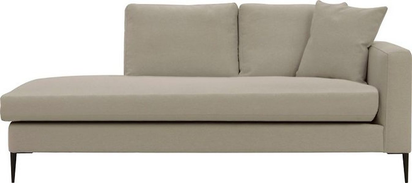 Leonique Recamiere "Cozy Chaiselongue, Maße B/T/H: 195/97/80 cm", mit losen günstig online kaufen
