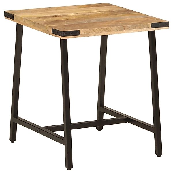 vidaXL Beistelltisch 45x45x50 cm Massivholz Mango und Eisen 372734 günstig online kaufen