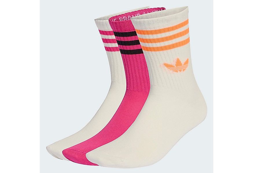 adidas Originals Sportsocken 3S CREW S 3P (3-Paar) für Laufen, knöchellang, günstig online kaufen
