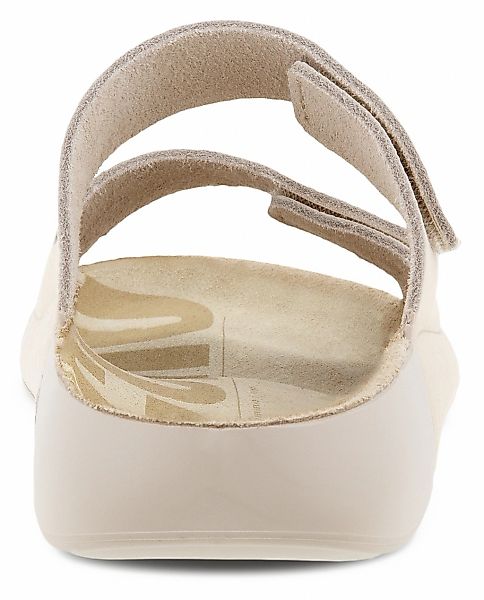 Ecco Pantolette "COZMO W" Sommerschuh, Schlappen mit zwei Klettverschlussri günstig online kaufen