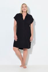 Ulla Popken Nachthemd Nachthemd oversized Hemdkragen günstig online kaufen