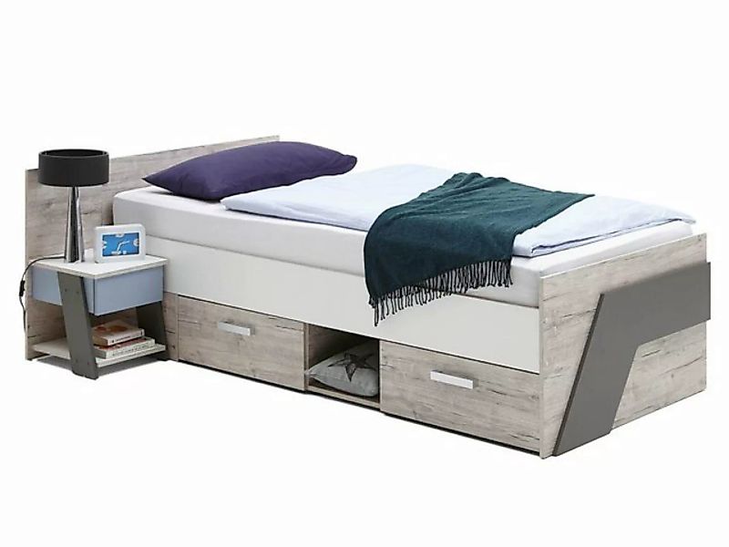 FMD Möbel Bett 94 x 70 x 205 cm (B/H/T) günstig online kaufen