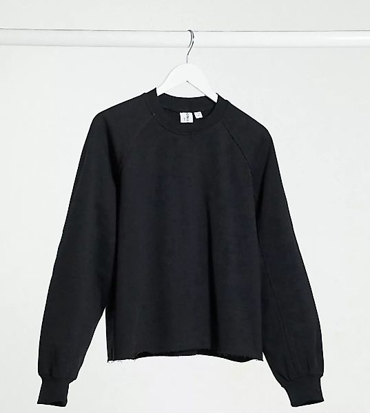 COLLUSION – Schwarzes Oversize-Sweatshirt günstig online kaufen