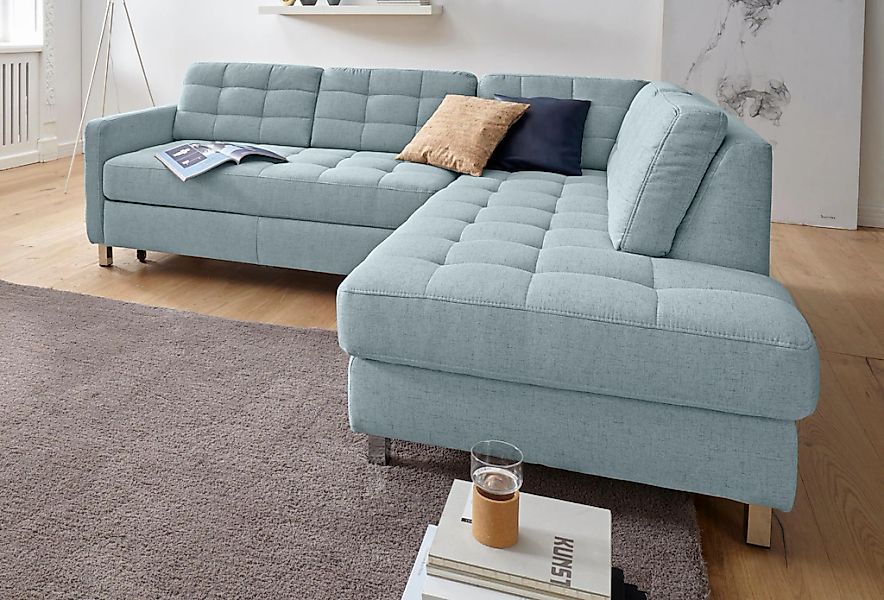 sit&more Ecksofa "Picasso L-Form", wahlweise mit Bettfunktion und Bettkaste günstig online kaufen