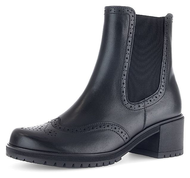 Gabor Chelseaboots, Blockabsatz, Businessschuh, Stiefelette mit günstig online kaufen