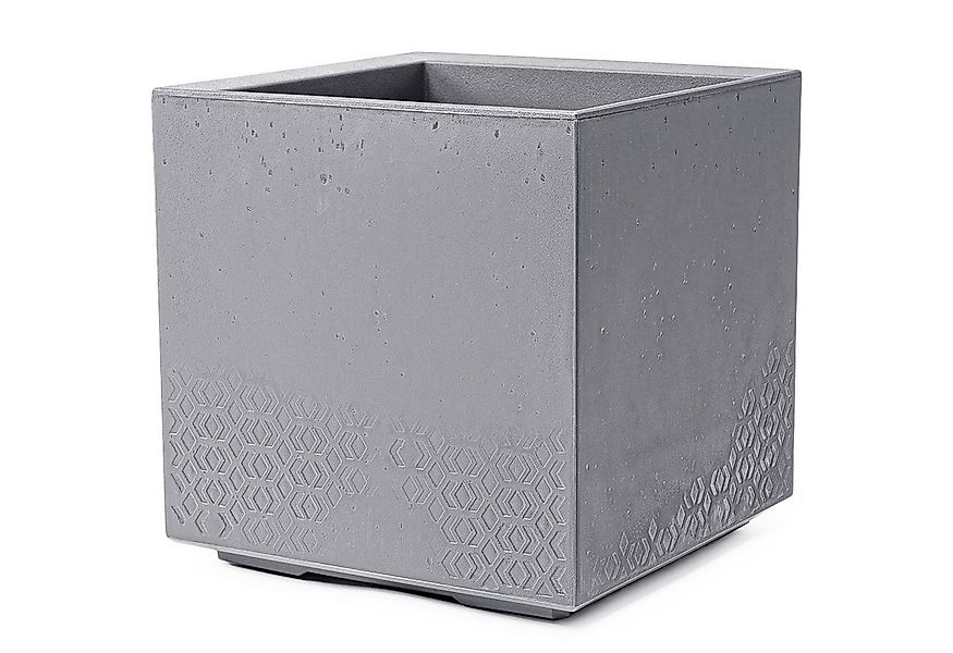 KONZEPT Pflanzkübel Großer auf Rollen, für außen, in Beton-Optik, mobil, re günstig online kaufen