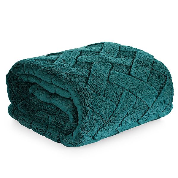 Wohndecke CARO, Design91, Karierte Kuscheldecke ideales günstig online kaufen