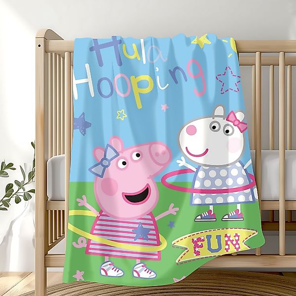 Peppa Pig Tagesdecke Peppa Pig Kinder-Decke günstig online kaufen