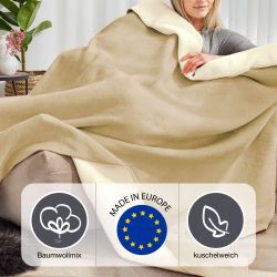 IBENA Wohndecke »Wohndecke Doubleface Dublin« in trendigen Farben günstig online kaufen