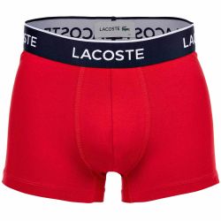 Lacoste 3-er Set Trunks Blau, Rot & Dunkelblau günstig online kaufen
