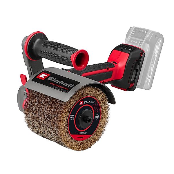 Einhell Akku-Bürstenschleifer Professional TP-BR 18/32 Rot-Schwarz günstig online kaufen