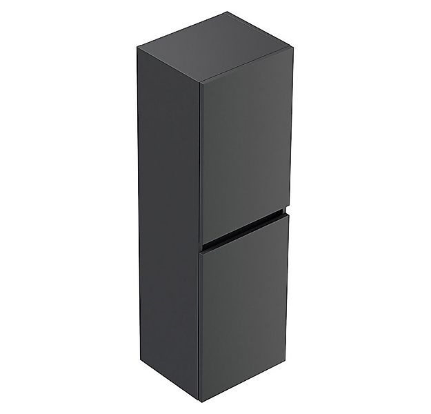 Lomadox Midischrank LIVIGNO-02 112cm hoch, wandhängend, graphit matt günstig online kaufen