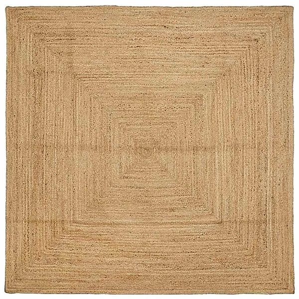 vidaXL Bereichsteppich Beige 200 x 200 cm Jute 42010398 günstig online kaufen