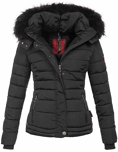 Navahoo Steppjacke "Chloe" hochwertige Winterjacke mit abnehmbarer Kapuze günstig online kaufen