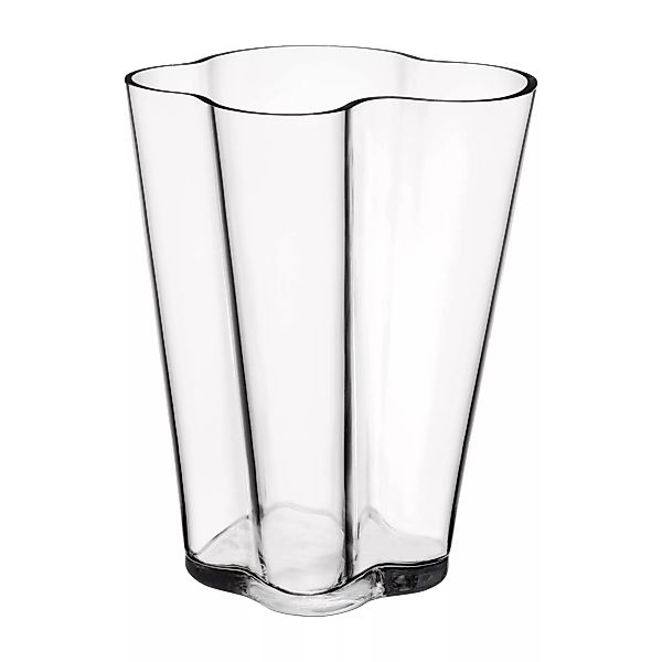 Vase Aalto glas transparent / 21 x 21 x H 24 cm - Alvar Aalto, 1936 - Iitta günstig online kaufen